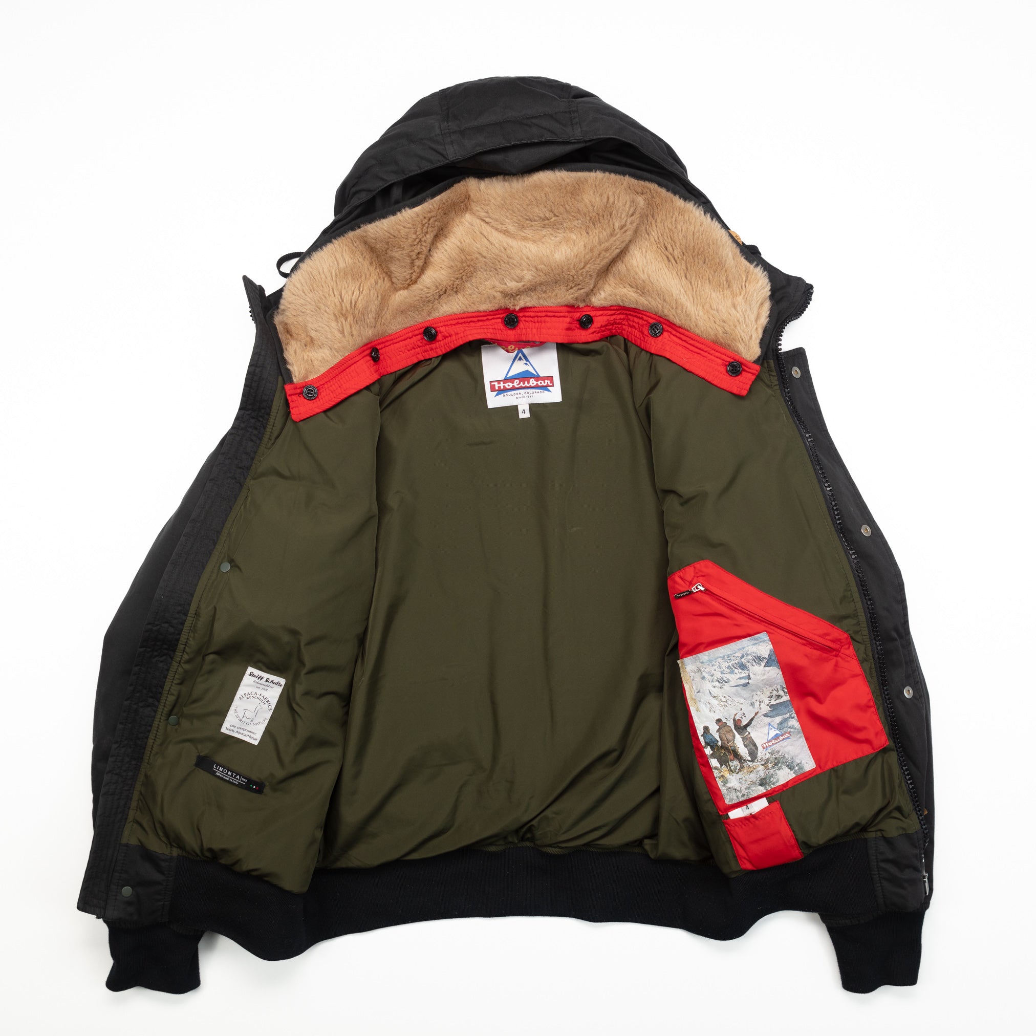 Charcoal Insulated Short Parka - M