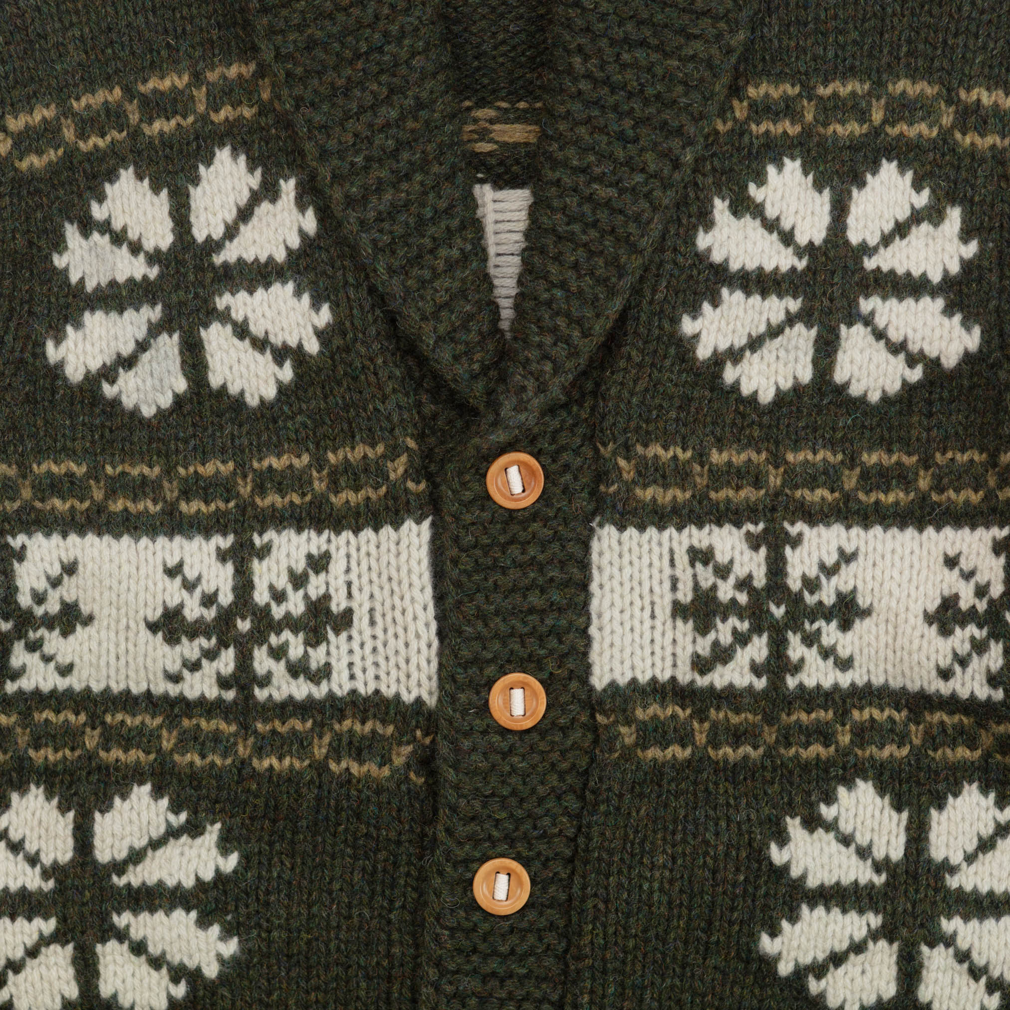 The Mountain Cardigan in Olive