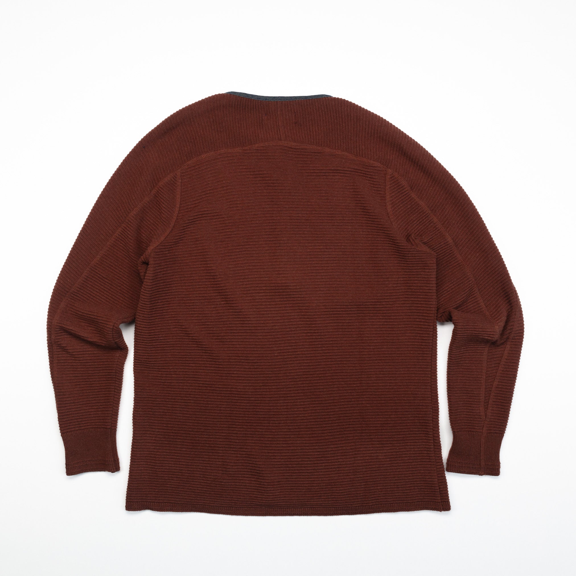 The Albert Henley in Burgundy - L