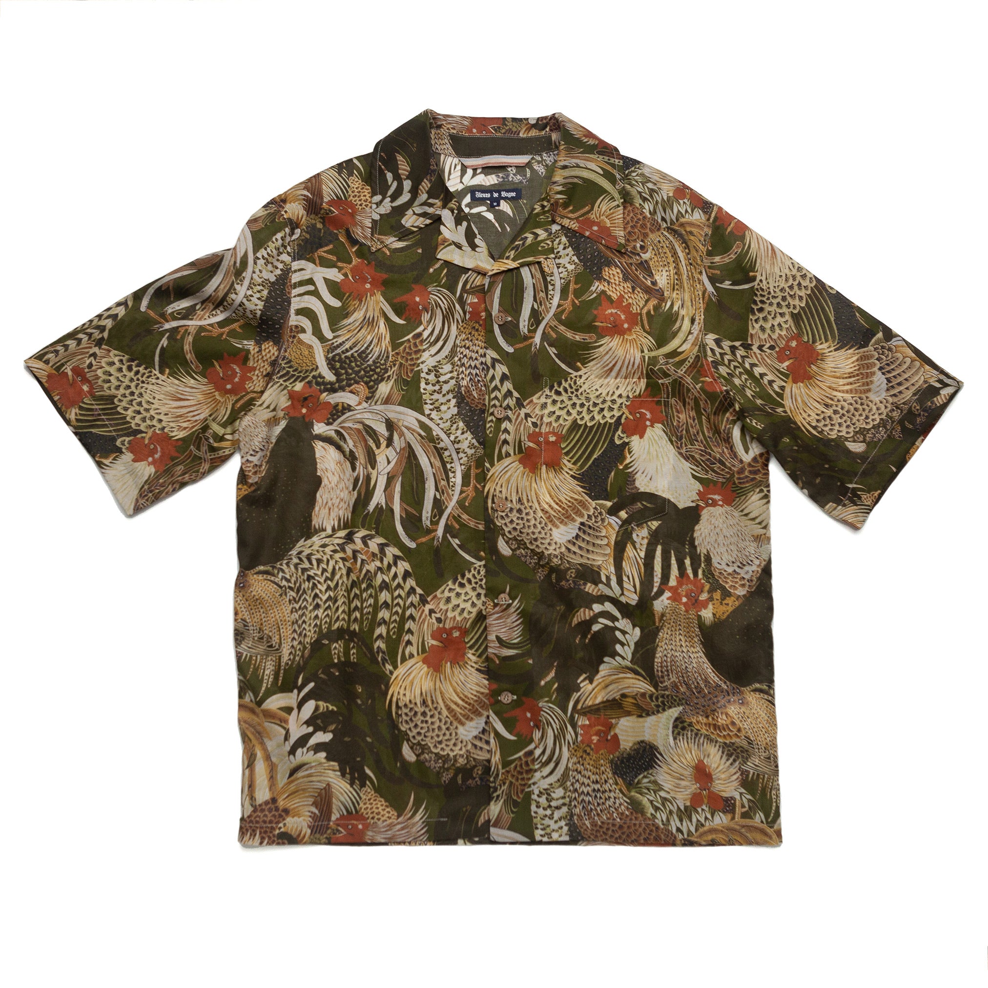 Men's Print Cotton Voile Hawaiian Shirt - Men's Button Down Shirts - New In  2024