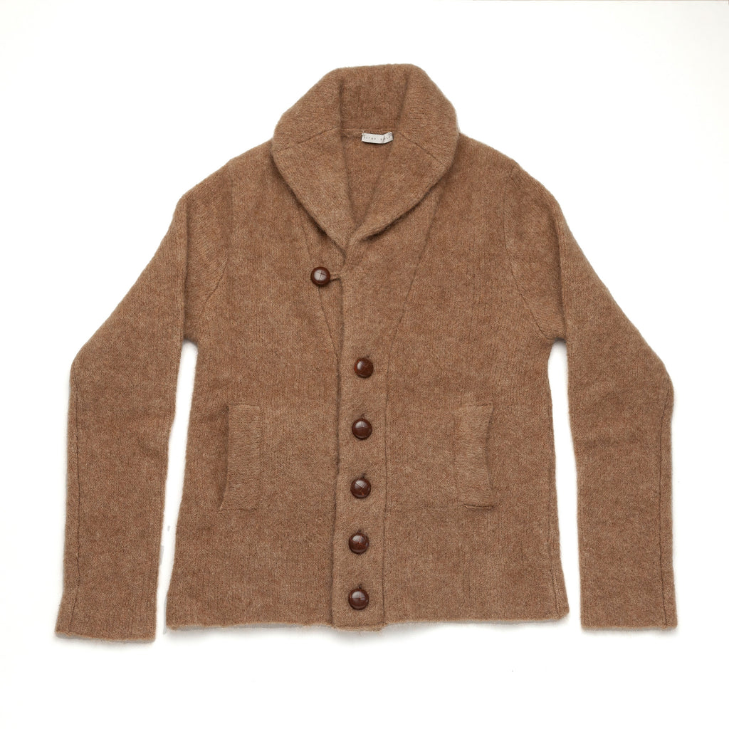 Mohair Jacket in Camel — The Revive Club