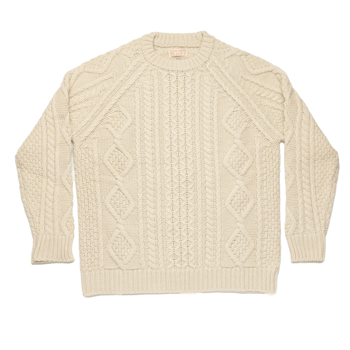 PIQUE KNIT JUMPER F3249 49_ECRU-