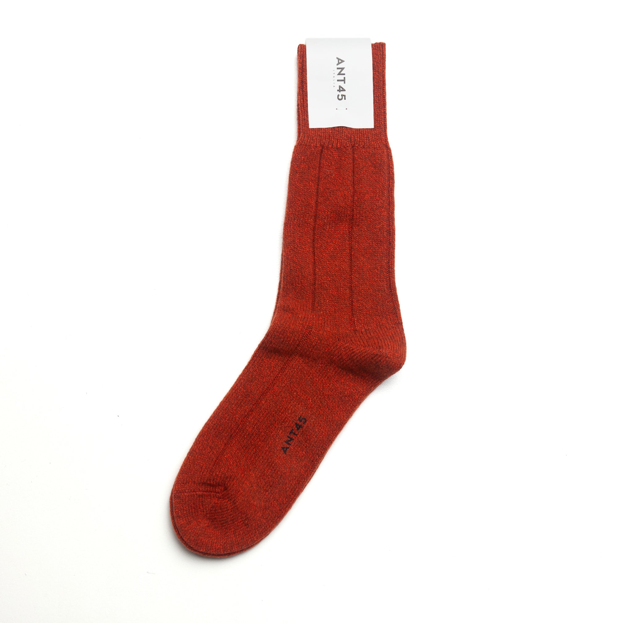 Eco-Cashmere Socks in Rust