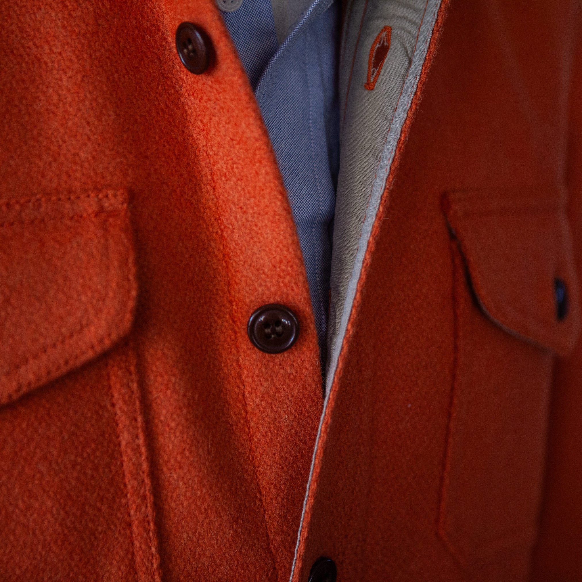 The Jackson Hole Shirt in Orange