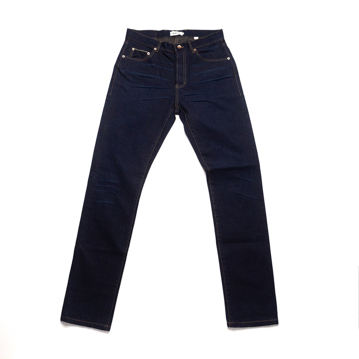 The Slim Jean in Wallace Wash Organic Selvedge #707