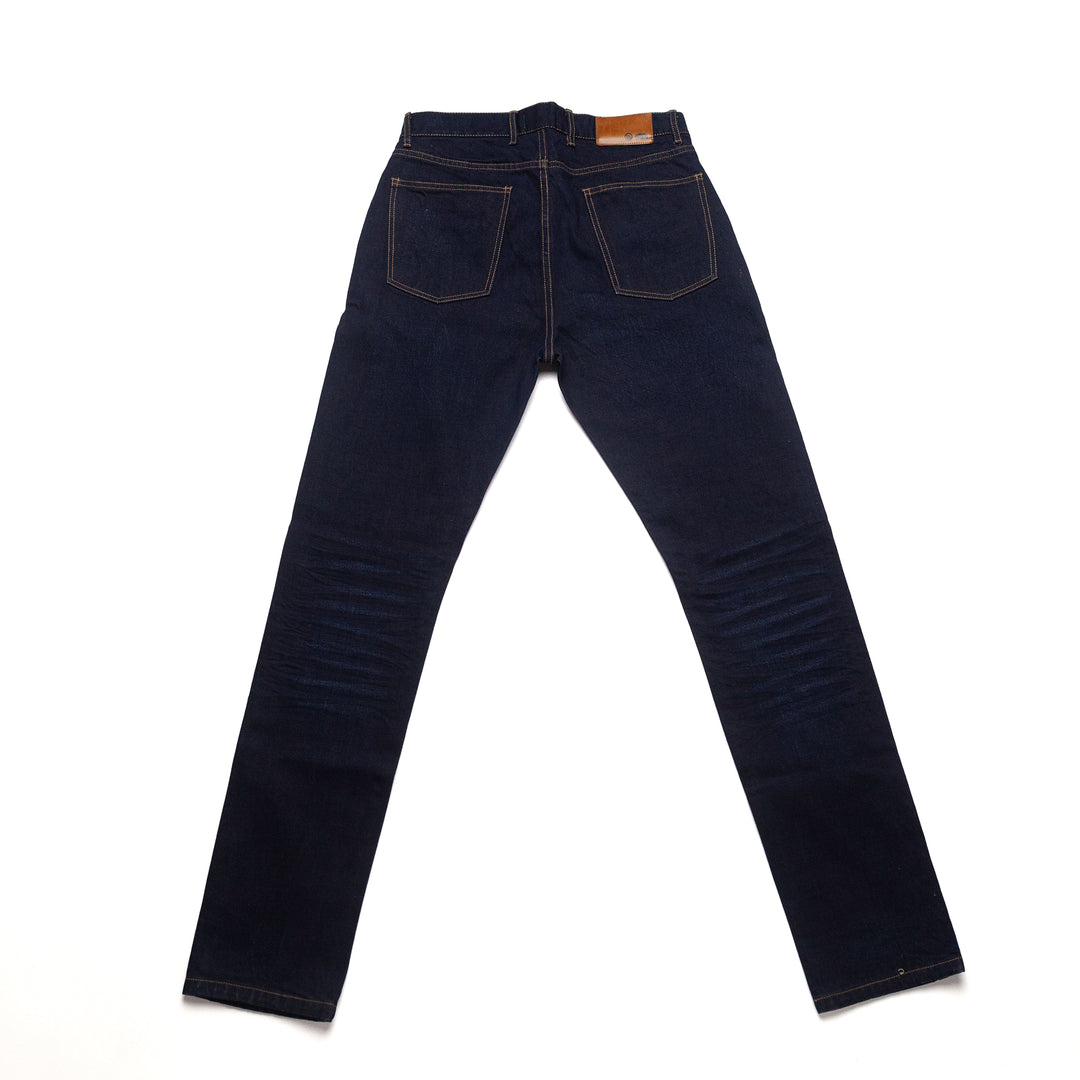 The Slim Jean in Wallace Wash Organic Selvedge #707