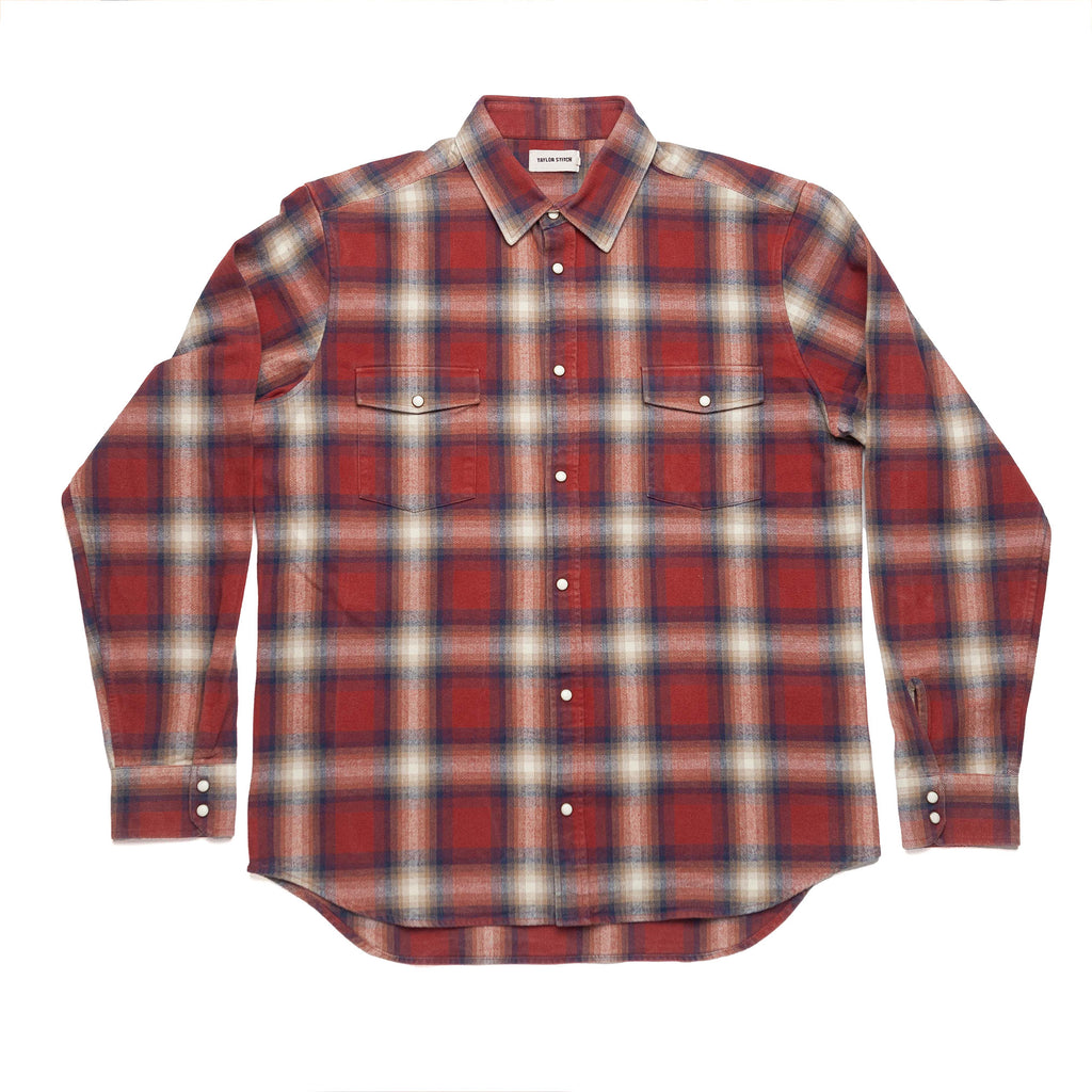 Exclusive Red Plaid Seville Shirt