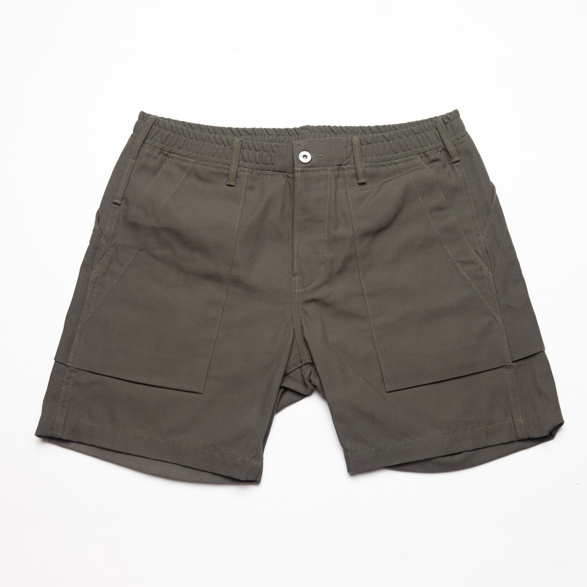 Fatigue Shorts Canvas Moss - 36