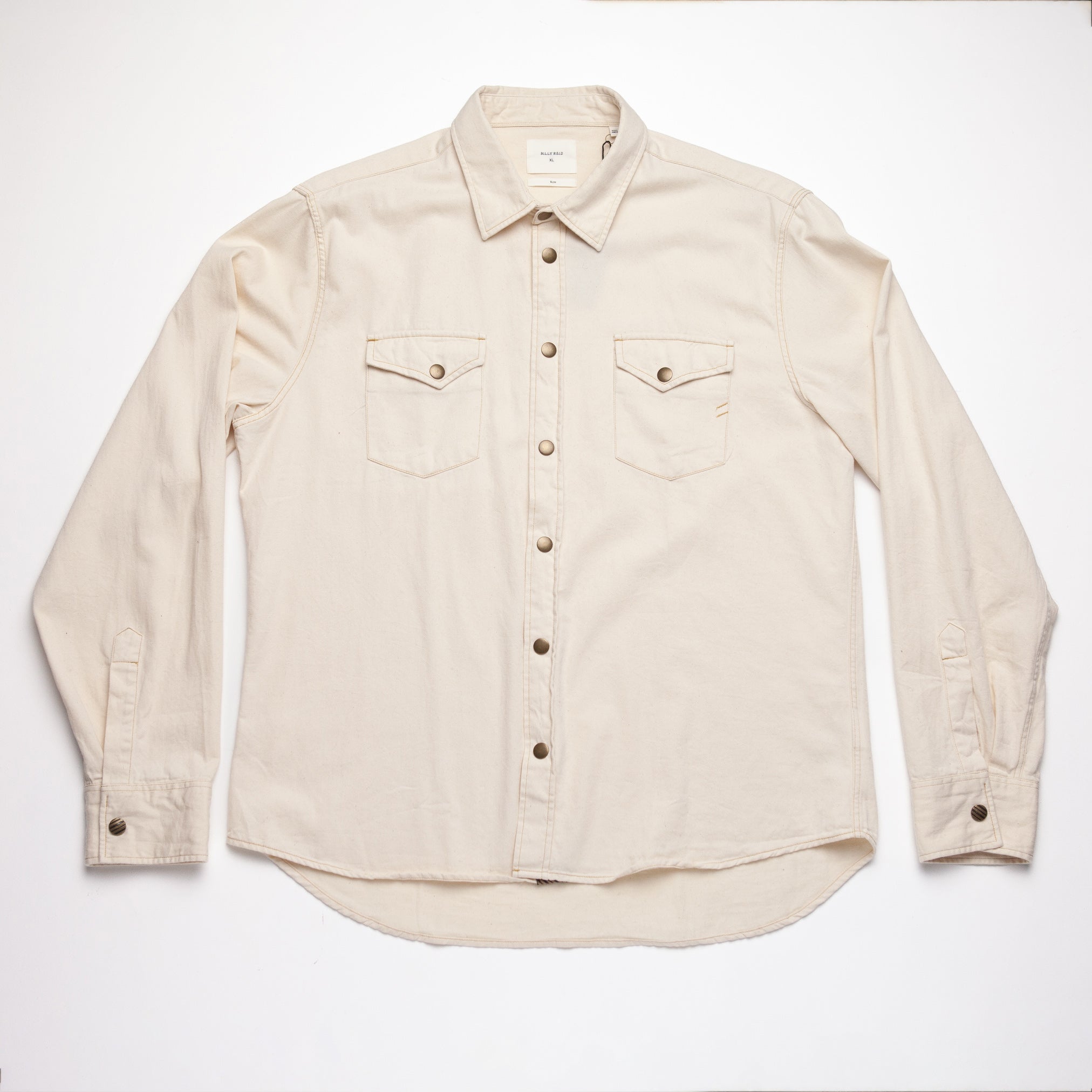 Western Shirt in Natural - XL