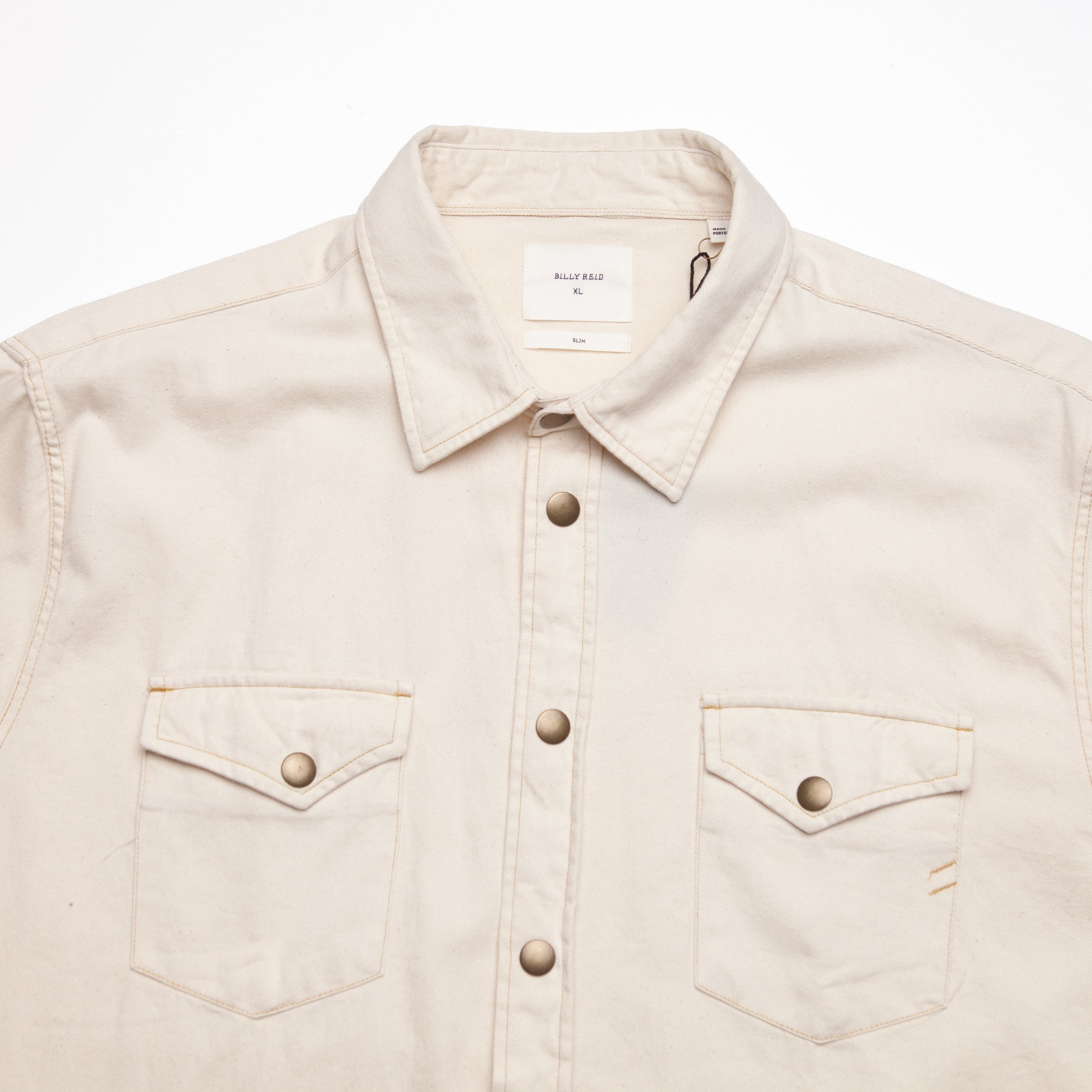 Western Shirt in Natural - XL