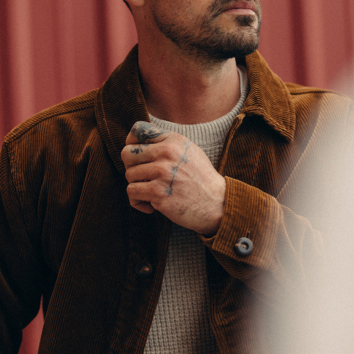 The Ojai Jacket in Bourbon Corduroy