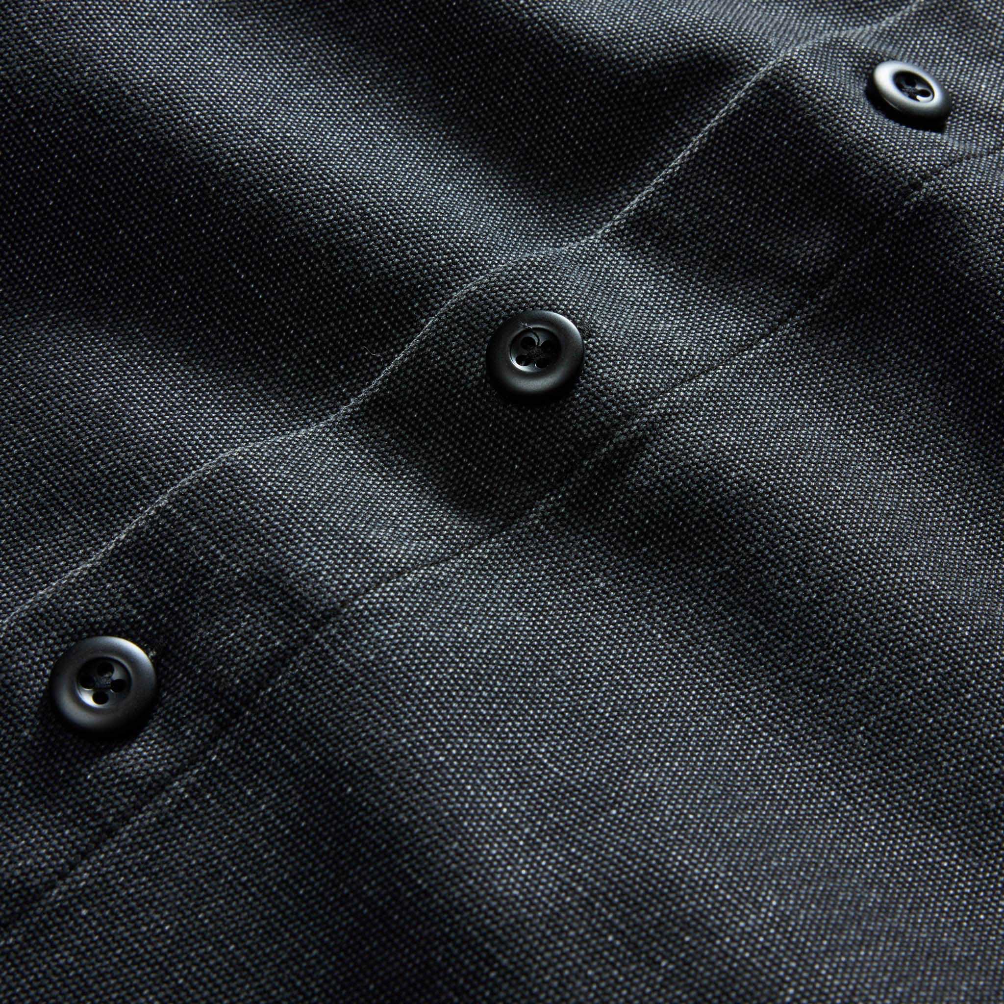 The Shop Shirt in Coal Chipped Canvas