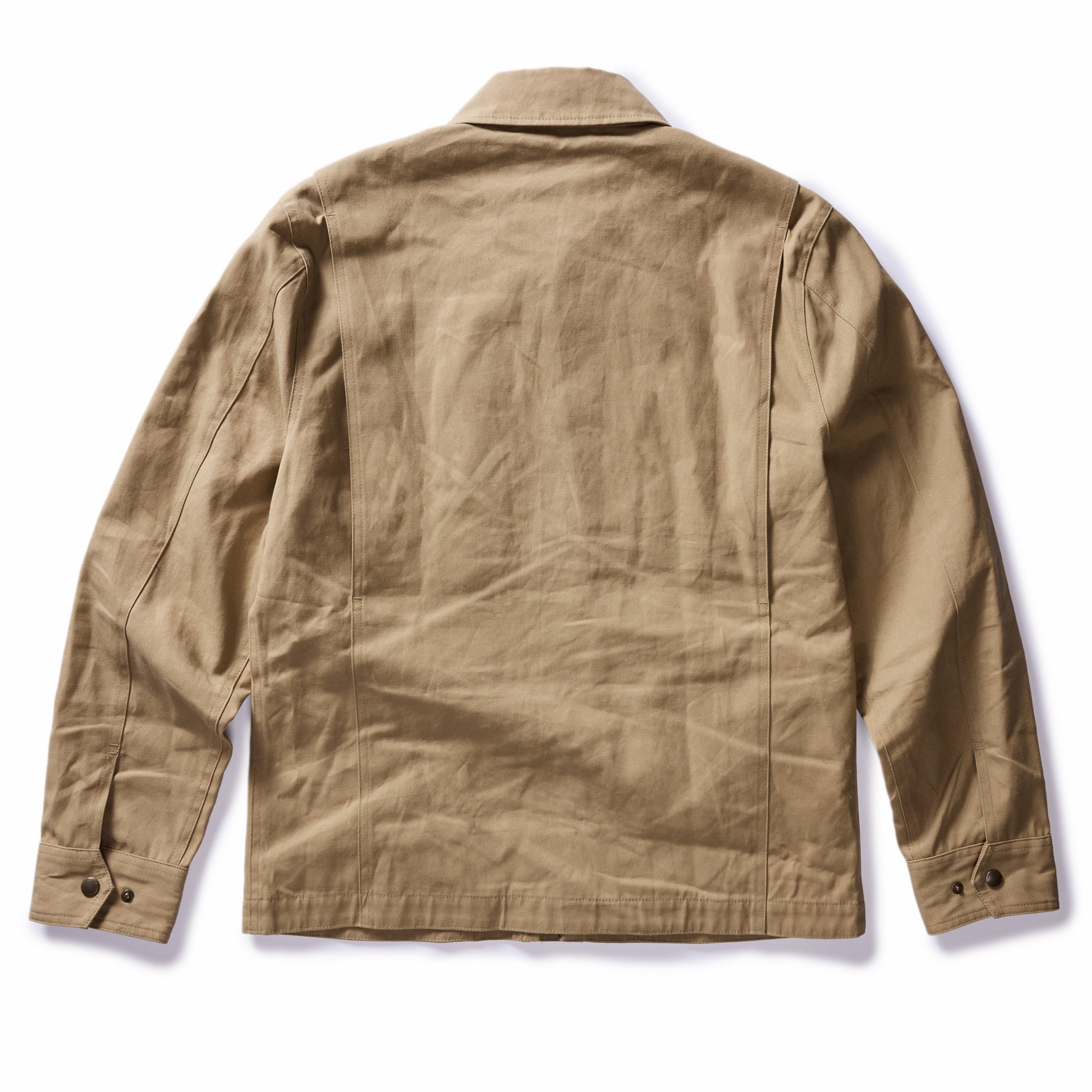 The Pathfinder Jacket in Khaki Dry Wax