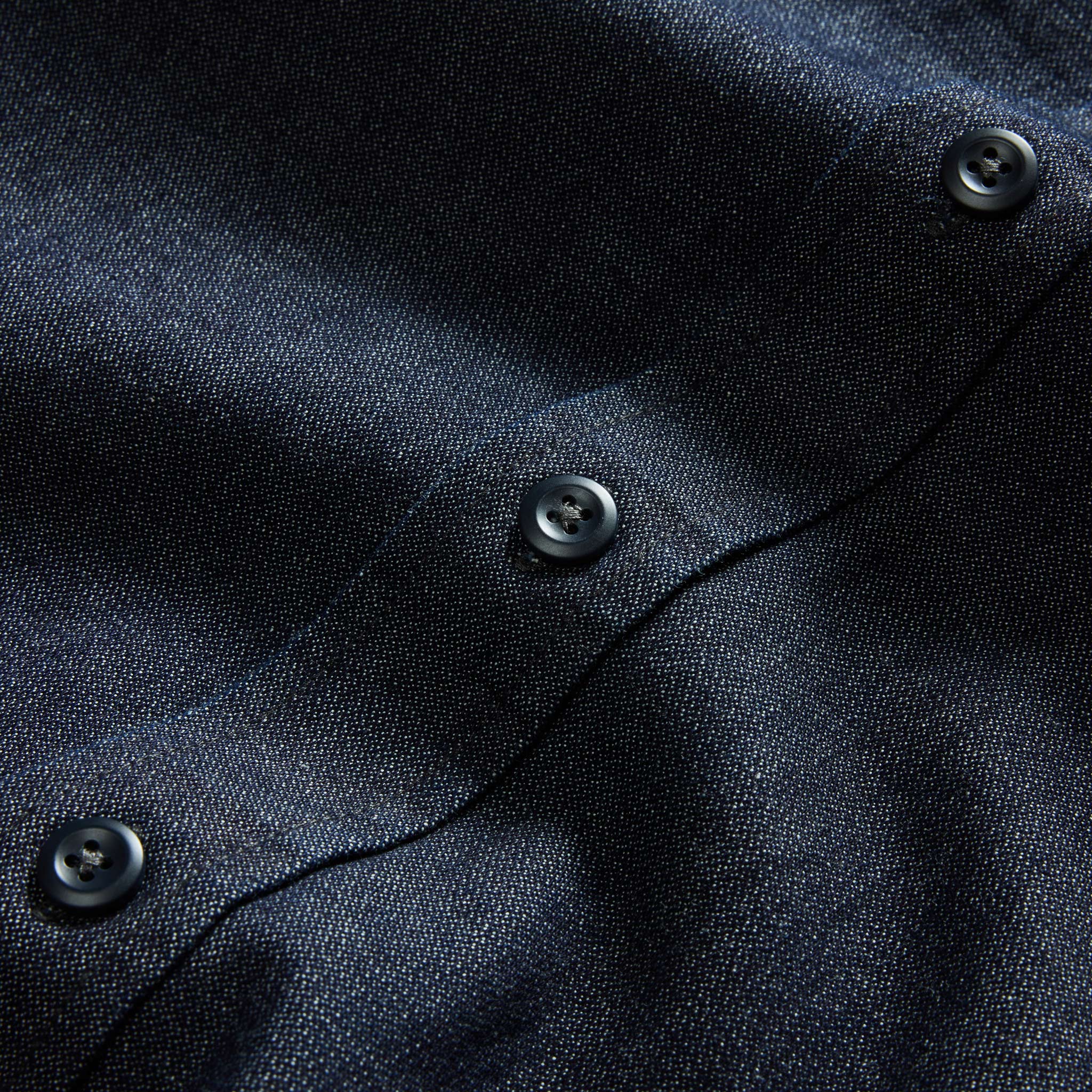 The Saddler Shirt in Indigo Broken Twill