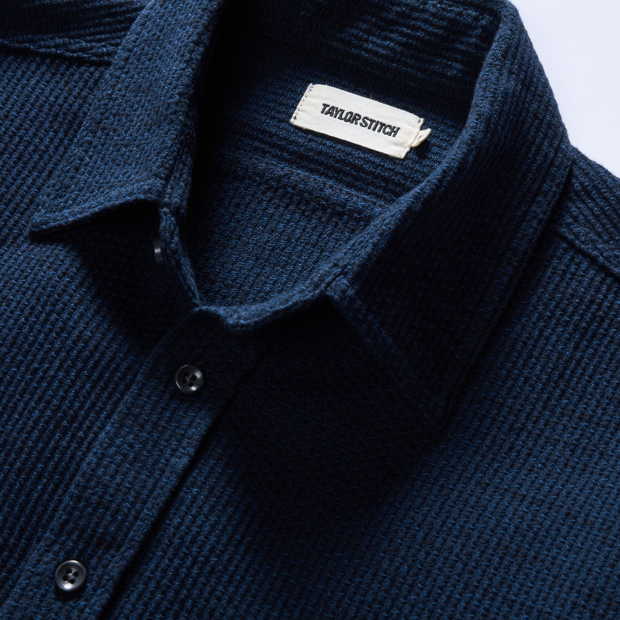 The Utility Shirt in Navy Sashiko