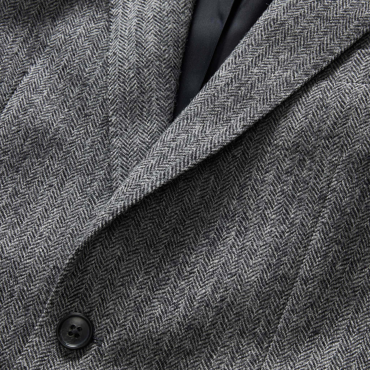 The Stevens Sportcoat in Slate Herringbone Wool