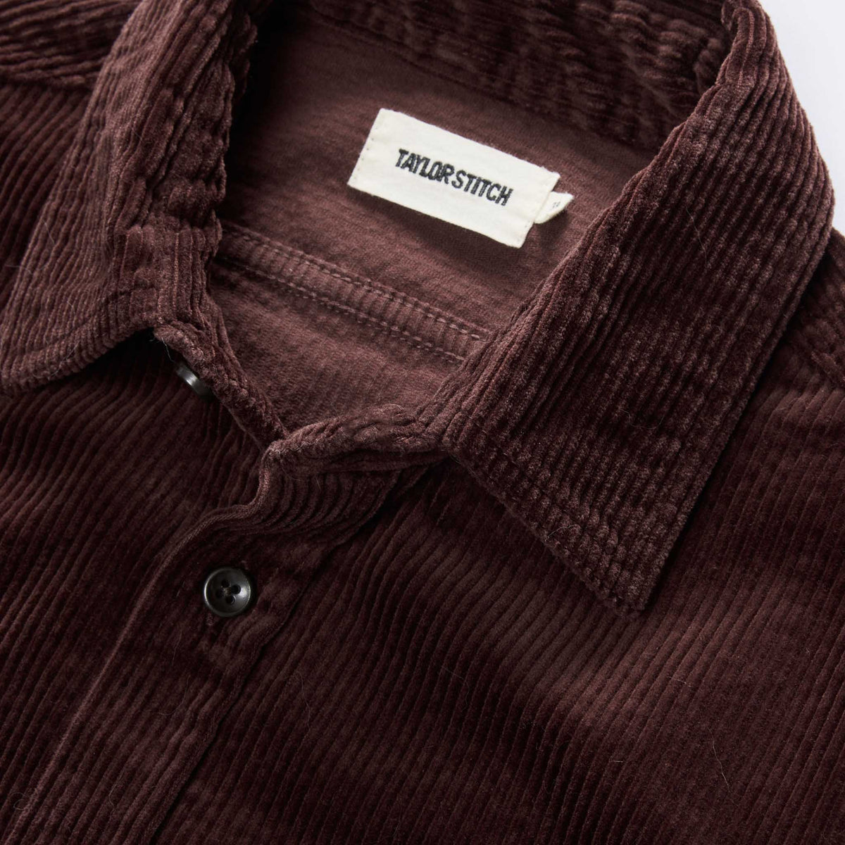 The Utility Shirt in  Burgundy Corduroy