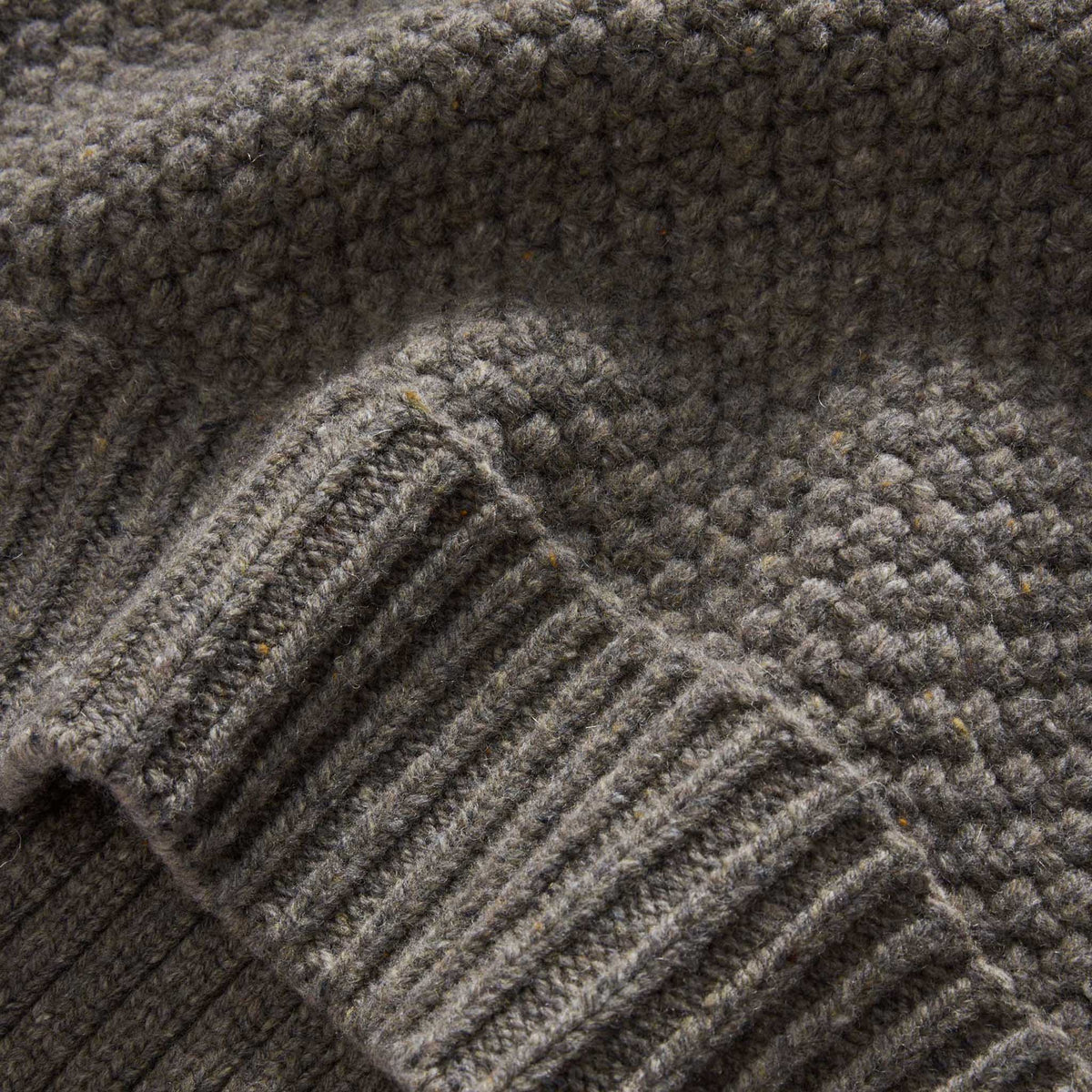 The Fisherman Sweater in Taupe