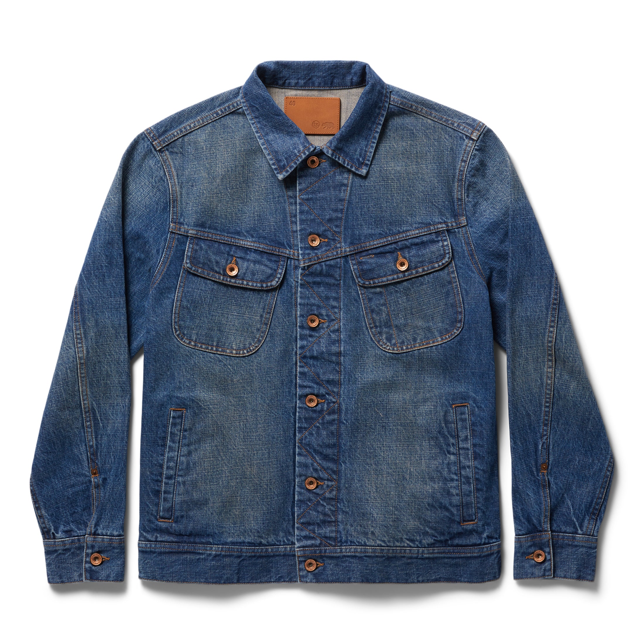 The Long Haul Jacket in Sawyer Wash Organic Selvage — The Revive Club