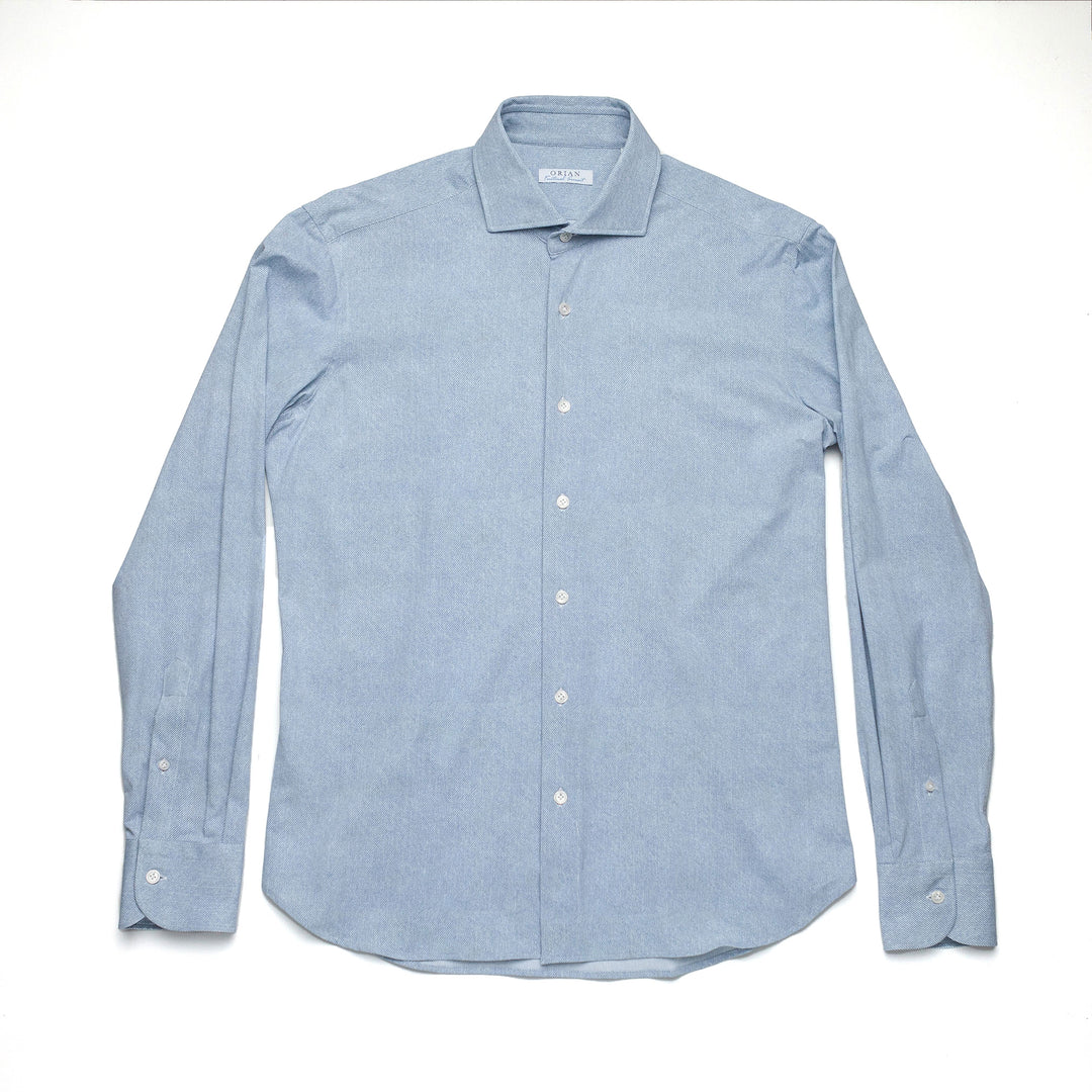 Active Shirt in Blue Chambray