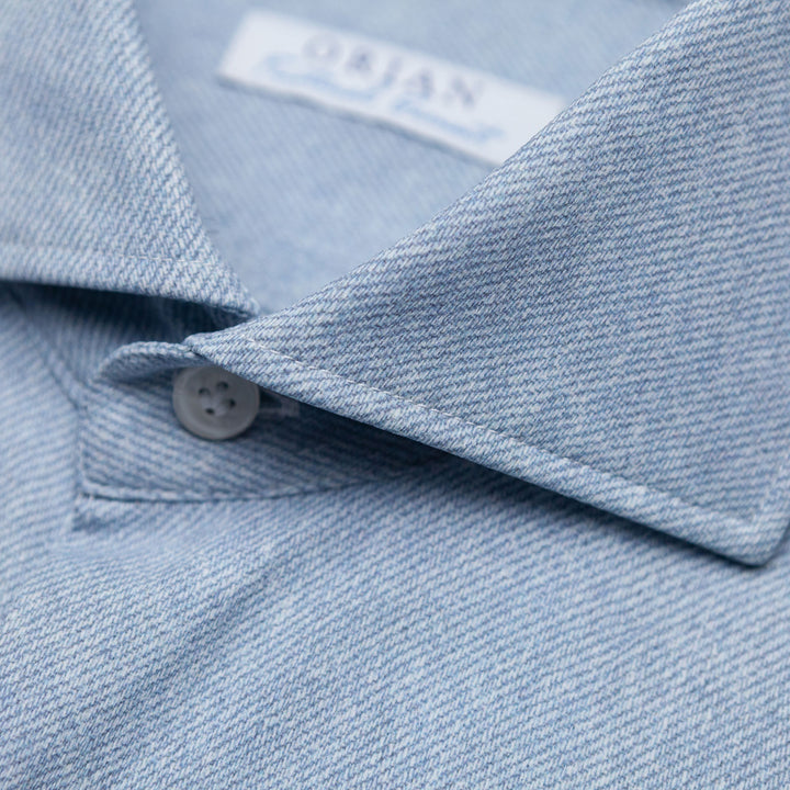 Active Shirt in Blue Chambray