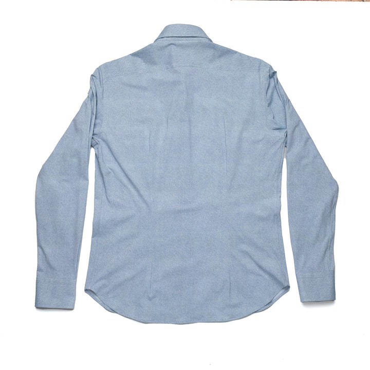 Active Shirt in Blue Chambray