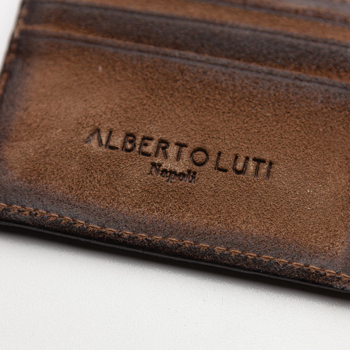 Tobacco Leather Card Holder