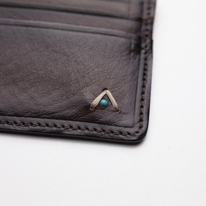 Dark Leather Card Holder