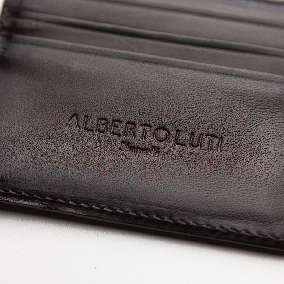 Dark Leather Card Holder