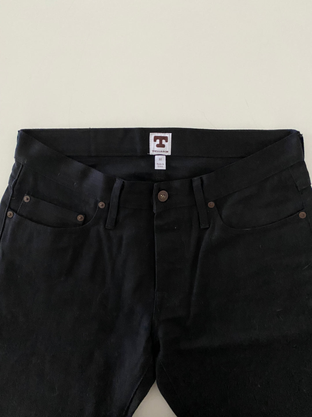 Ladbroke Grove Slim Tapered Black Japan Selvedge #442