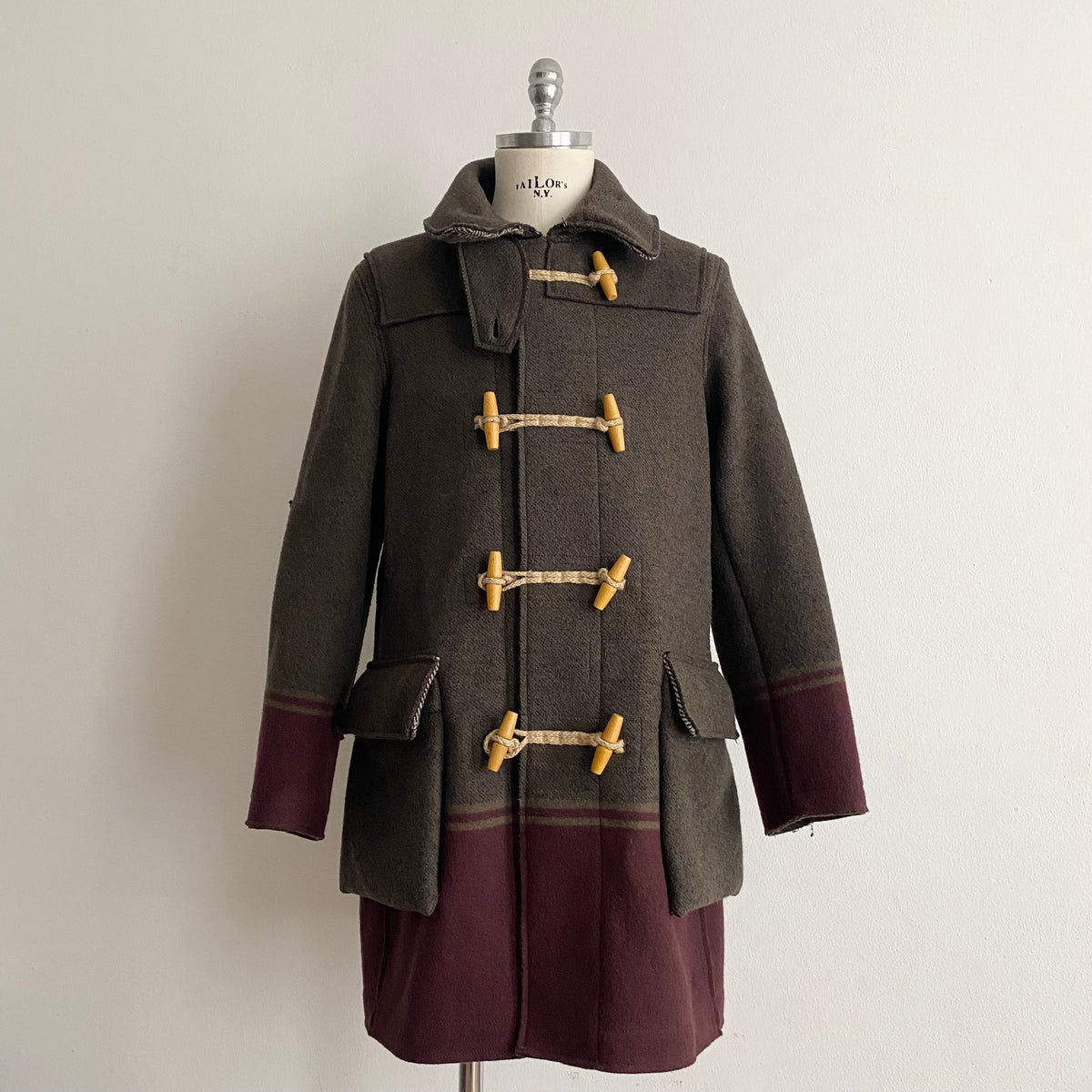Duffle Coat with Strong Lines - L — The Revive Club