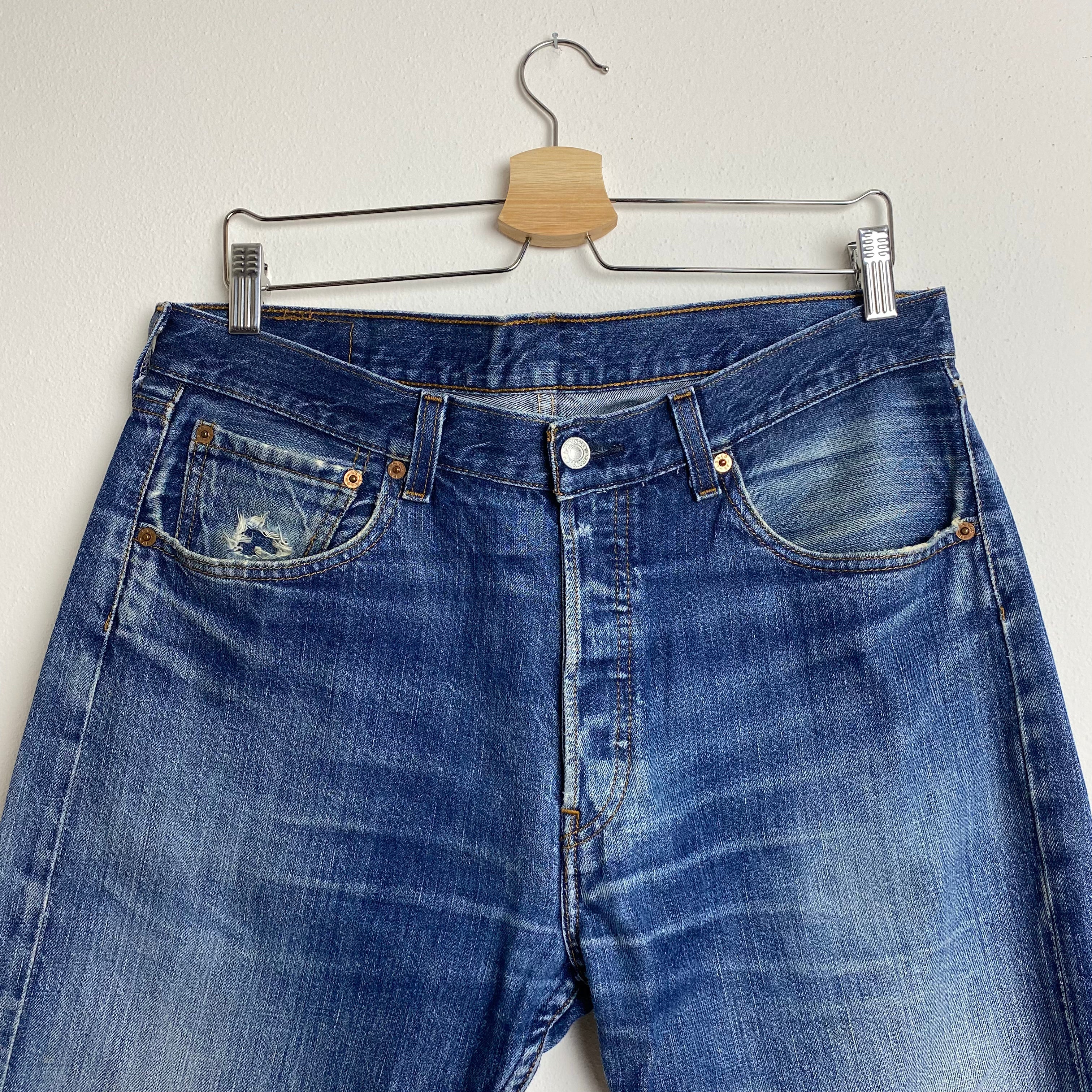 Jeans Levi's 501 Vintage W30 L34 Antique Pantalon jeans Made in